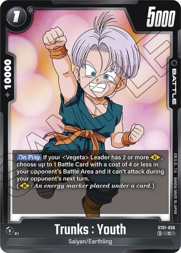Image for Trunks : Youth - ST01-056 (ST01-056) (Story Booster 01) (ST01) - Dragon Ball Super: Fusion World