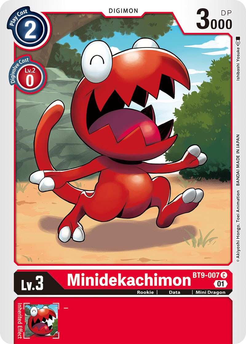 Minidekachimon [BT9-007] [X Record] | Red Riot Games CA