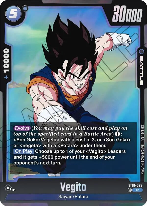 Image for Vegito - ST01-025 (ST01-025) (Story Booster 01) (ST01) - Dragon Ball Super: Fusion World