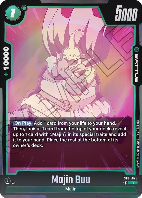 Image for Majin Buu (ST01-028) (Story Booster 01) (ST01) - Dragon Ball Super: Fusion World