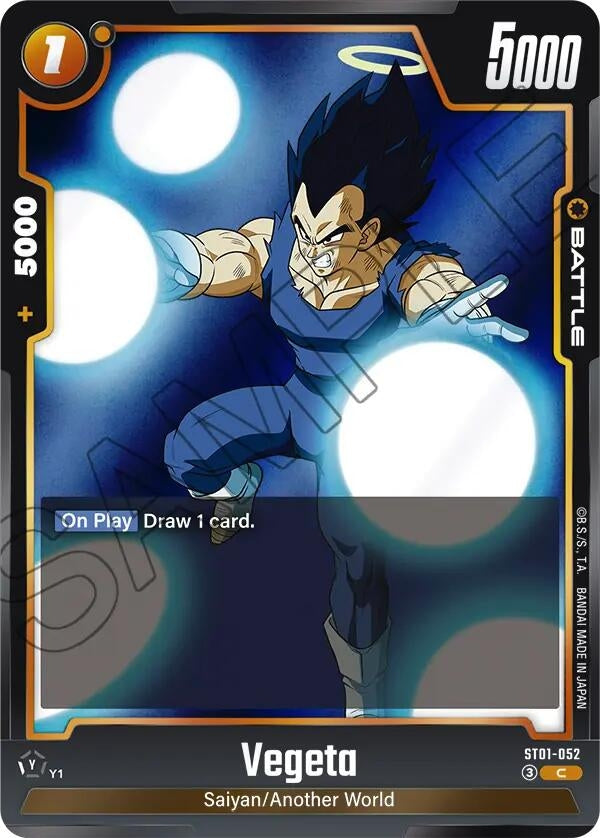 Image for Vegeta - ST01-052 (ST01-052) (Story Booster 01) (ST01) - Dragon Ball Super: Fusion World