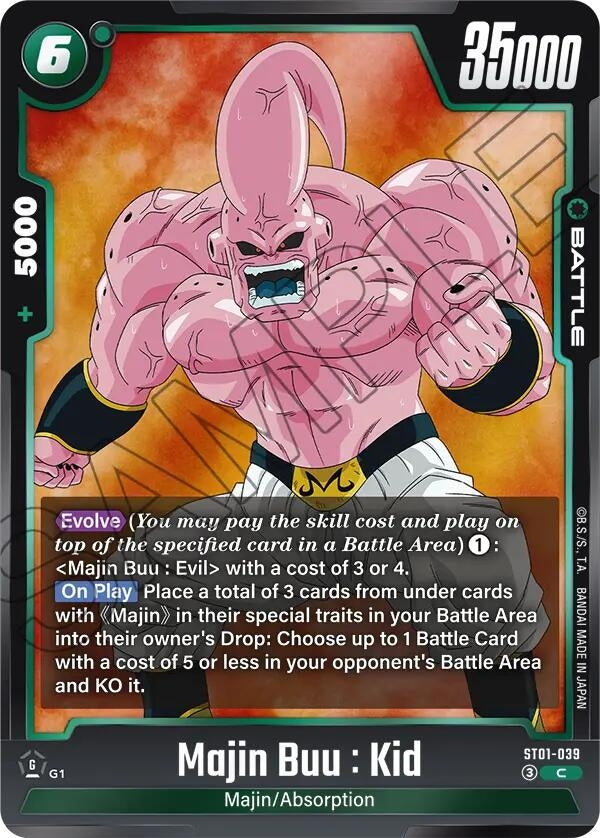 Image for Majin Buu : Kid - ST01-039 (ST01-039) (Story Booster 01) (ST01) - Dragon Ball Super: Fusion World