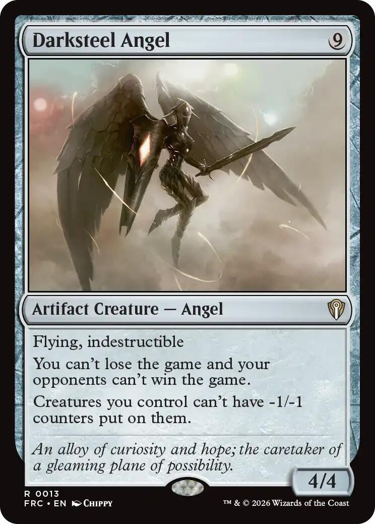 Image for Darksteel Angel (13) (Commander: Reality Fracture) (FRC) - Magic: The Gathering