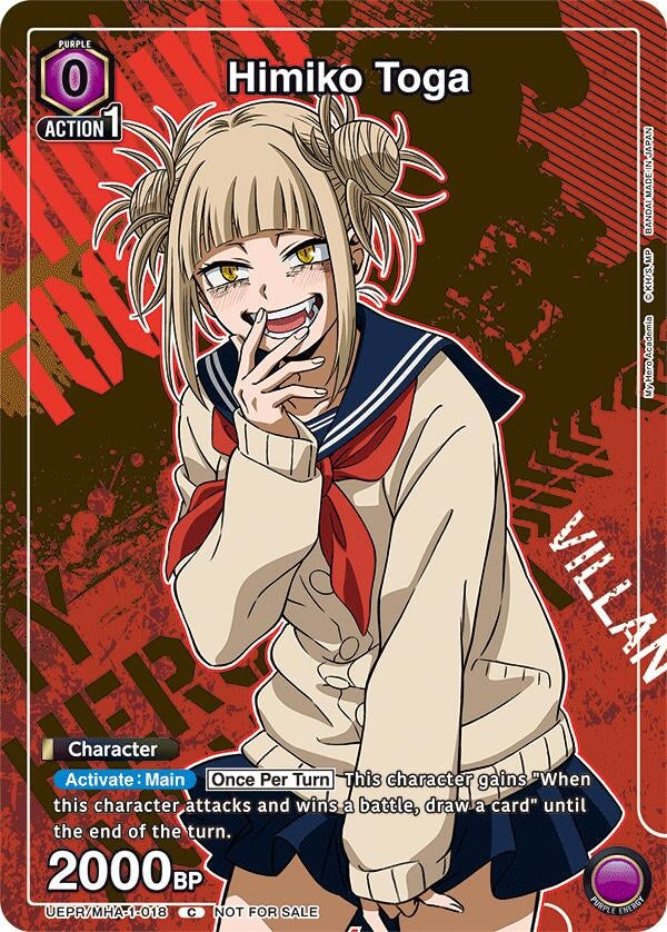 Image for Himiko Toga (UEPR/MHA-1-018) (Union Arena Promotion Cards) (UEPR) - Union Arena