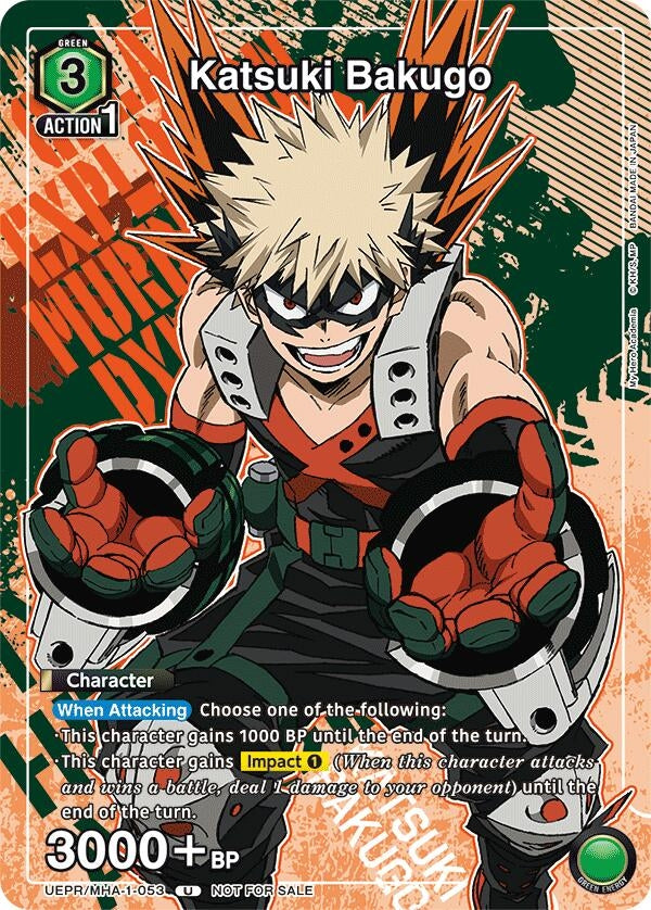 Image for Katsuki Bakugo (UEPR/MHA-1-053) (Union Arena Promotion Cards) (UEPR) - Union Arena