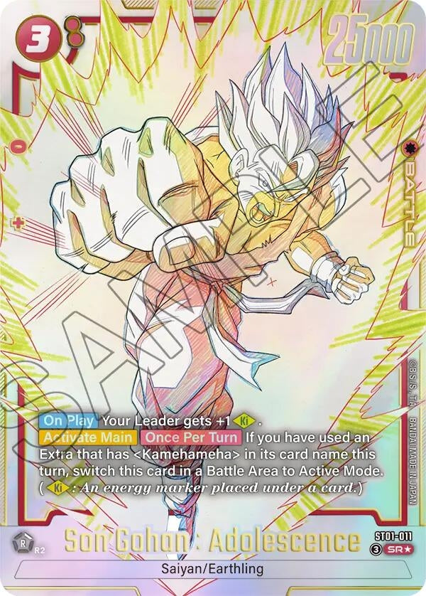 Image for Son Gohan : Adolescence - ST01-011 (Alternate Art) (ST01-011) (Story Booster 01) (ST01) - Dragon Ball Super: Fusion World