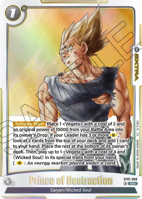 Image for Prince of Destruction (ST01-068) (Story Booster 01) (ST01) - Dragon Ball Super: Fusion World