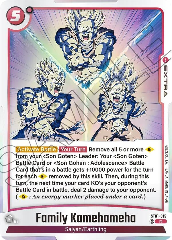 Image for Family Kamehameha (ST01-015) (Story Booster 01) (ST01) - Dragon Ball Super: Fusion World