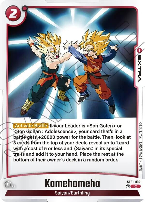 Image for Kamehameha (ST01-016) (Story Booster 01) (ST01) - Dragon Ball Super: Fusion World