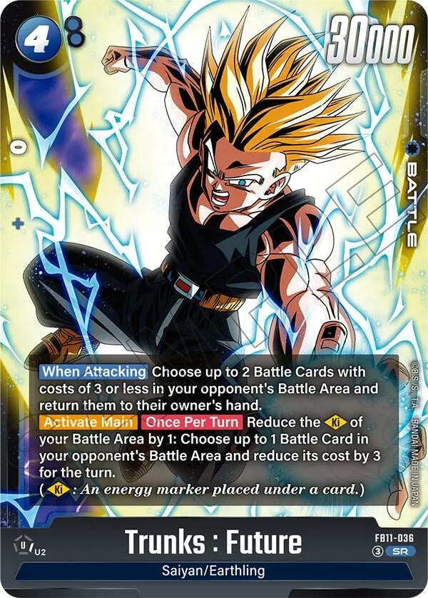 Image for Trunks : Future - FB11-036 (FB11-036) (Brightness of Hope) (FB11) - Dragon Ball Super: Fusion World