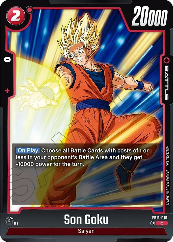 Image for Son Goku - FB11-010 (FB11-010) (Brightness of Hope) (FB11) - Dragon Ball Super: Fusion World
