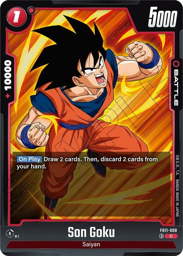 Image for Son Goku - FB11-008 (FB11-008) (Brightness of Hope) (FB11) - Dragon Ball Super: Fusion World