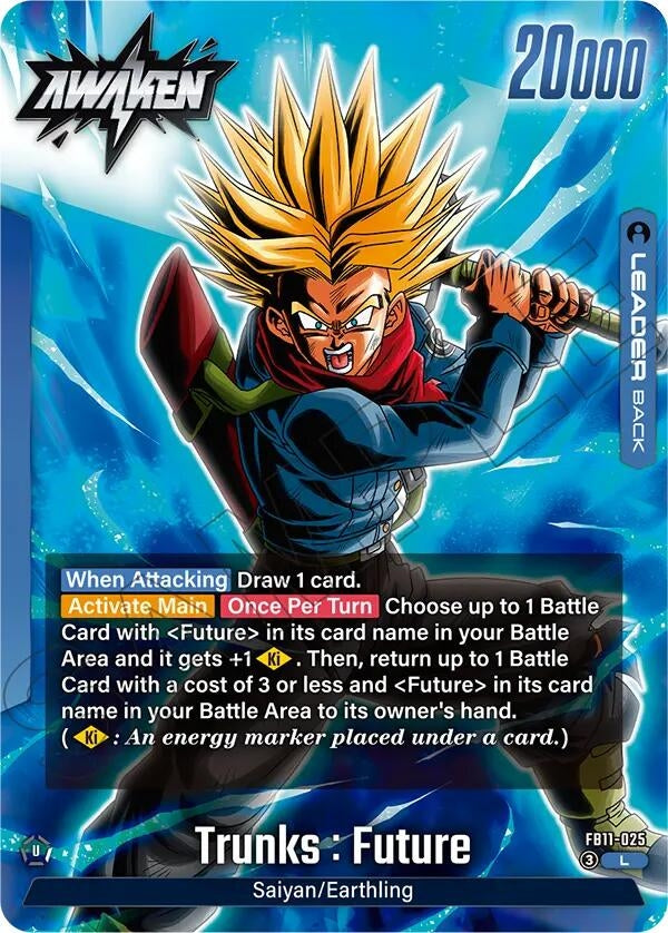 Image for Trunks : Future/Son Gohan : Future // Trunks : Future (FB11-025) (Brightness of Hope) (FB11) - Dragon Ball Super: Fusion World