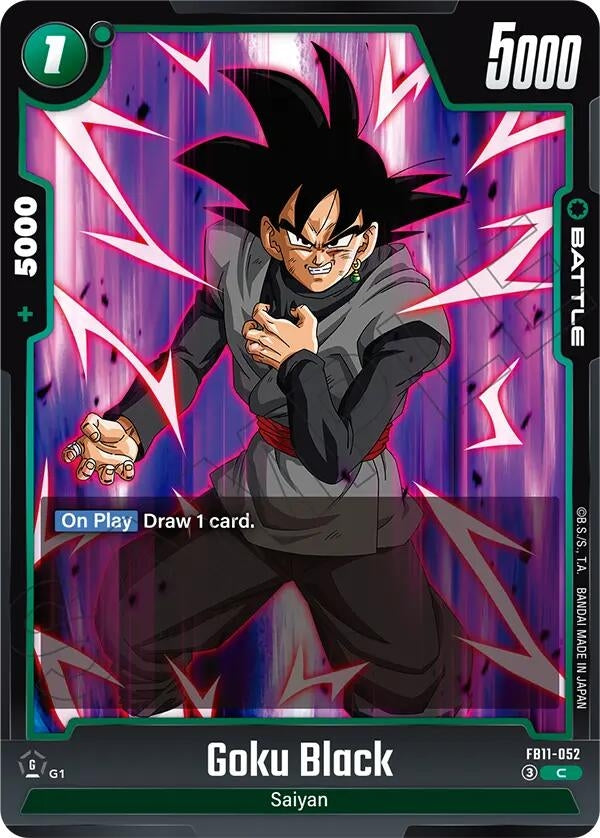 Image for Goku Black - FB11-052 (FB11-052) (Brightness of Hope) (FB11) - Dragon Ball Super: Fusion World