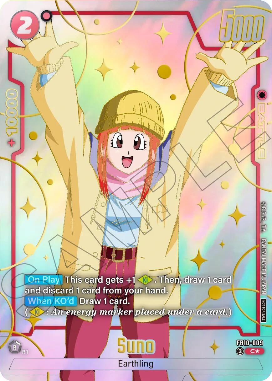 Image for Suno (Limited Pack 26-27 WAVE2) (FB10-009) (Tournament and Championship Promos) (DBSFW_TPR) - Dragon Ball Super: Fusion World