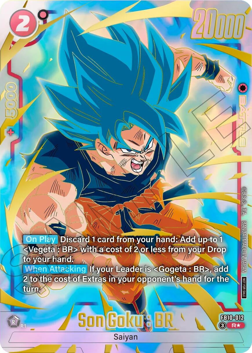 Image for Son Goku : BR (Limited Pack 26-27 WAVE2) (FB10-012) (Tournament and Championship Promos) (DBSFW_TPR) - Dragon Ball Super: Fusion World