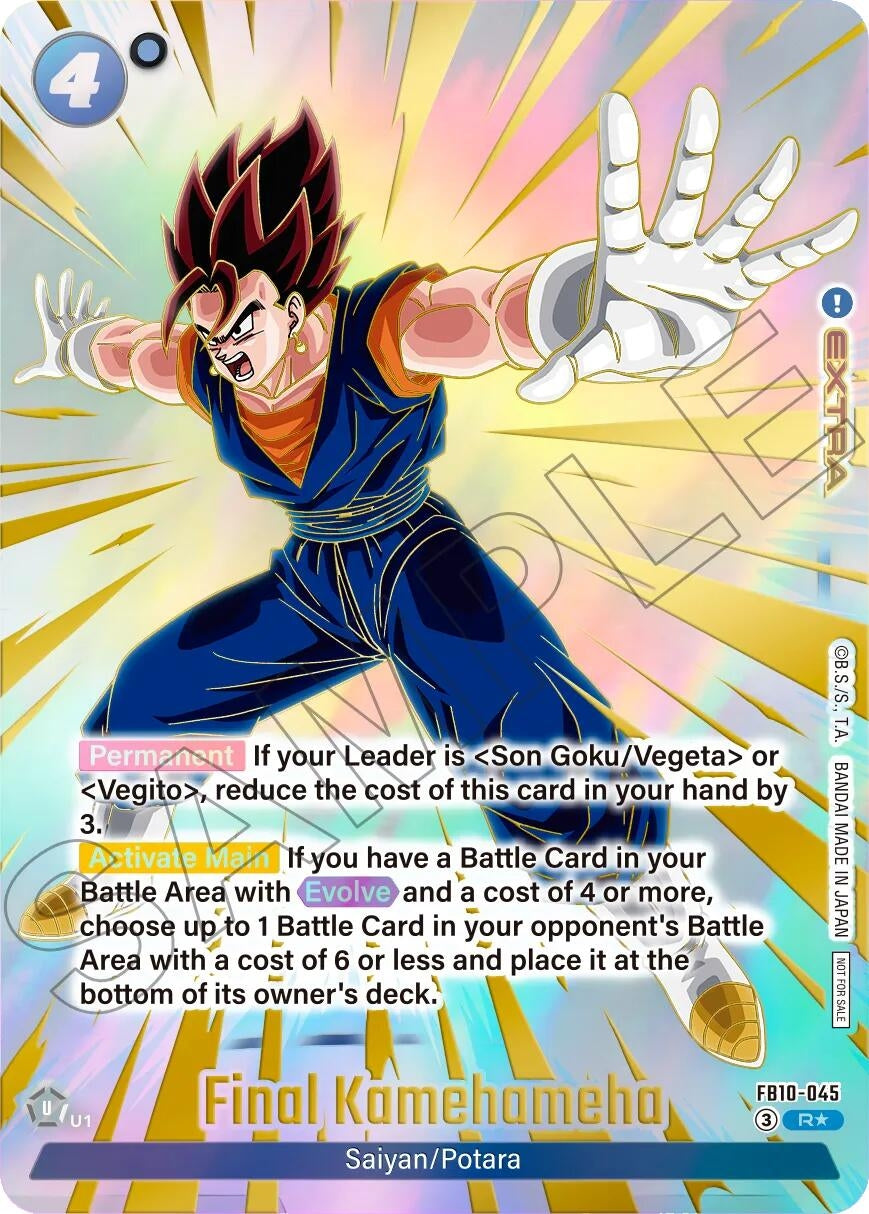 Image for Final Kamehameha (Limited Pack 26-27 WAVE2) (FB10-045) (Tournament and Championship Promos) (DBSFW_TPR) - Dragon Ball Super: Fusion World
