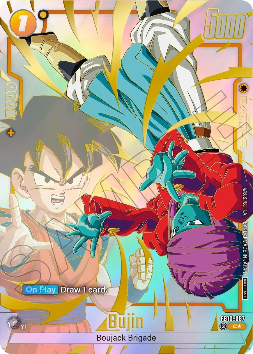 Image for Bujin - FB10-087 (Limited Pack 26-27 WAVE2) (FB10-087) (Tournament and Championship Promos) (DBSFW_TPR) - Dragon Ball Super: Fusion World