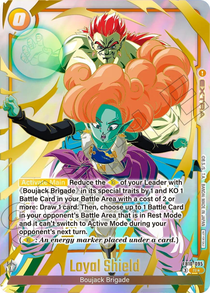 Image for Loyal Shield (Limited Pack 26-27 WAVE2) (FB10-095) (Tournament and Championship Promos) (DBSFW_TPR) - Dragon Ball Super: Fusion World