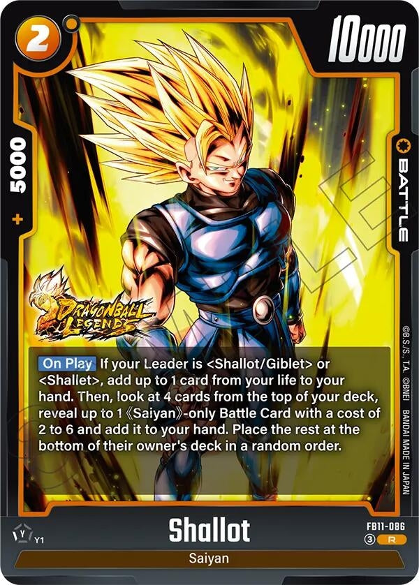 Image for Shallot - FB11-086 (FB11-086) (Brightness of Hope) (FB11) - Dragon Ball Super: Fusion World