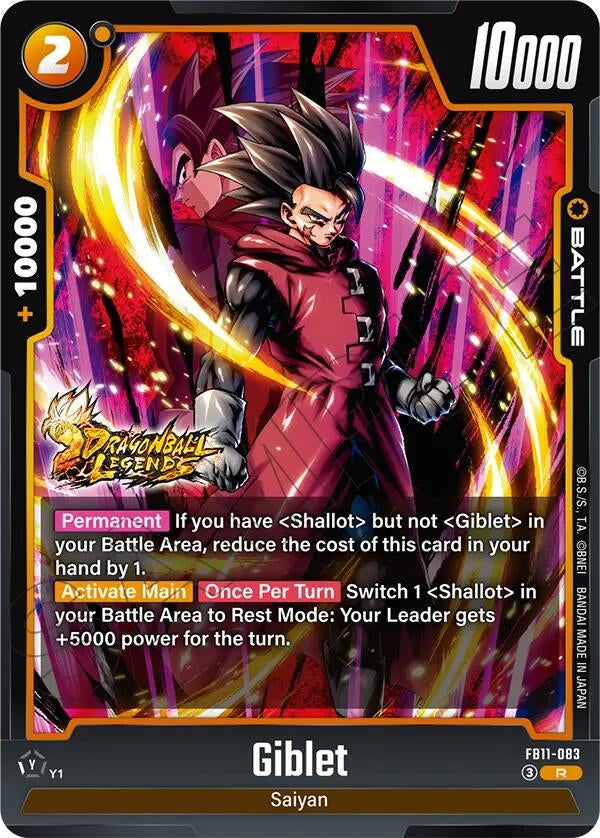 Image for Giblet - FB11-083 (FB11-083) (Brightness of Hope) (FB11) - Dragon Ball Super: Fusion World