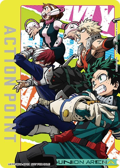 Image for Action Point Card (AP01) (Special Promotion Pack 2026 Vol. 2) (My Hero Academia)) (UEPR/MHA-AP01) (Union Arena Promotion Cards) (UEPR) - Union Arena