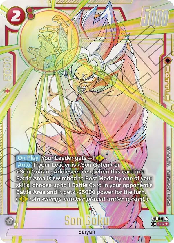 Image for Son Goku - ST01-004 (Alternate Art) (ST01-004) (Story Booster 01) (ST01) - Dragon Ball Super: Fusion World