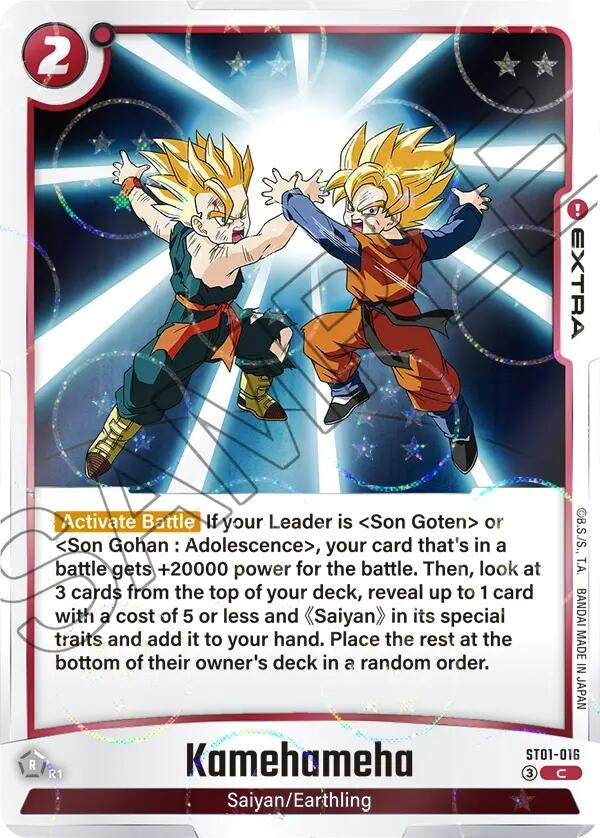 Image for Kamehameha (Dragon Ball Pattern) (ST01-016) (Story Booster 01) (ST01) - Dragon Ball Super: Fusion World