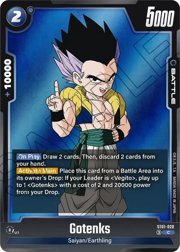 Image for Gotenks - ST01-020 (ST01-020) (Story Booster 01) (ST01) - Dragon Ball Super: Fusion World