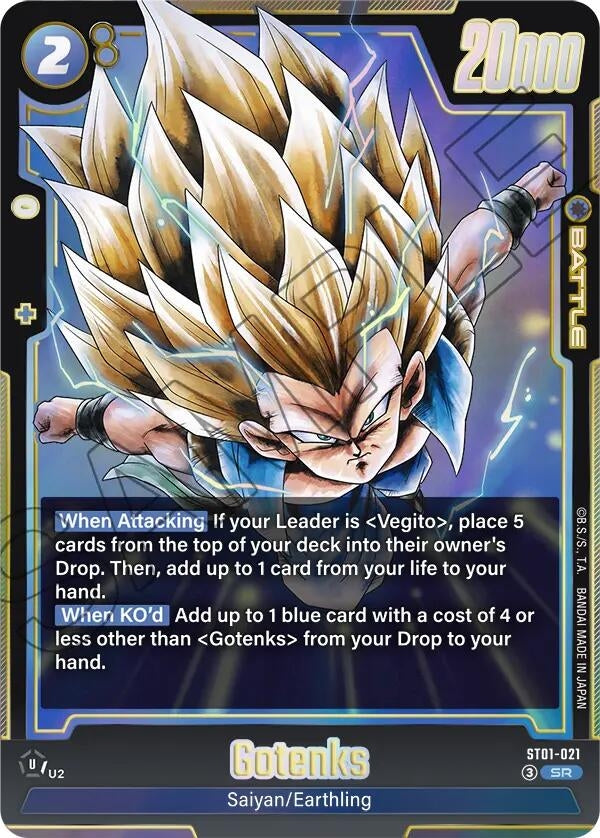 Image for Gotenks - ST01-021 (ST01-021) (Story Booster 01) (ST01) - Dragon Ball Super: Fusion World