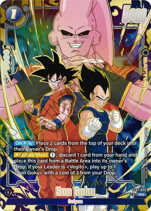 Image for Son Goku - ST01-023 (Alternate Art) (ST01-023) (Story Booster 01) (ST01) - Dragon Ball Super: Fusion World