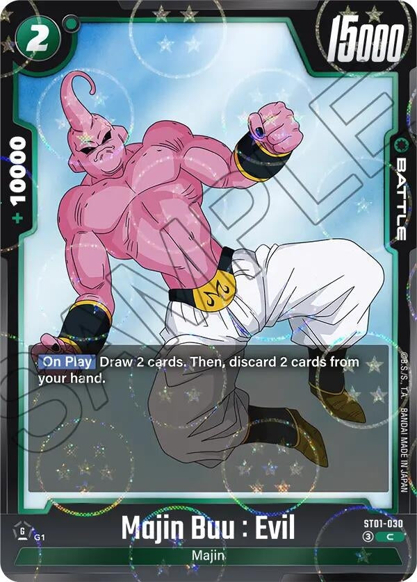 Image for Majin Buu : Evil - ST01-030 (Dragon Ball Pattern) (ST01-030) (Story Booster 01) (ST01) - Dragon Ball Super: Fusion World
