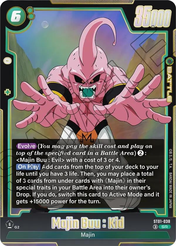 Image for Majin Buu : Kid - ST01-038 (ST01-038) (Story Booster 01) (ST01) - Dragon Ball Super: Fusion World