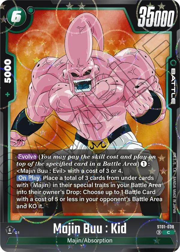 Image for Majin Buu : Kid - ST01-039 (Dragon Ball Pattern) (ST01-039) (Story Booster 01) (ST01) - Dragon Ball Super: Fusion World