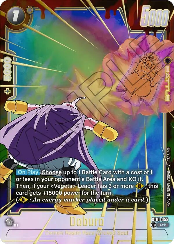 Image for Dabura (Alternate Art) (ST01-055) (Story Booster 01) (ST01) - Dragon Ball Super: Fusion World