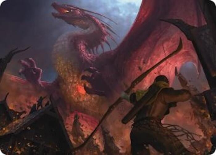 Image for Magnificent End Art Card (5) (Art Series: The Hobbit) (ASHOB) - Magic: The Gathering