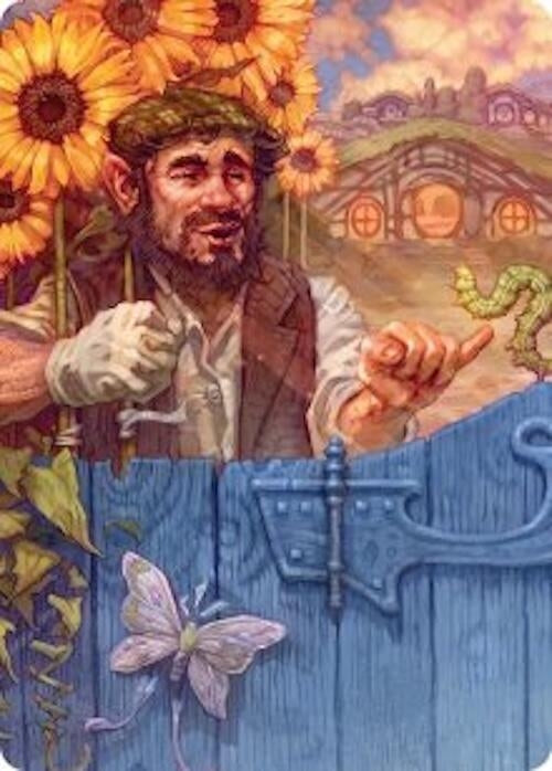 Image for The Gaffer Art Card (28) (Art Series: The Hobbit) (ASHOB) - Magic: The Gathering