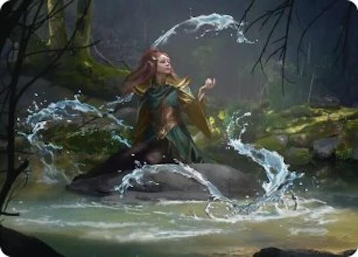 Image for Mirkwood Meditator Art Card (10) (Art Series: The Hobbit) (ASHOB) - Magic: The Gathering
