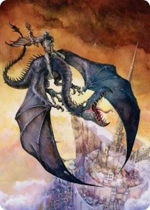 Image for Witch-king, Bringer of Ruin Art Card (32) (Art Series: The Hobbit) (ASHOB) - Magic: The Gathering