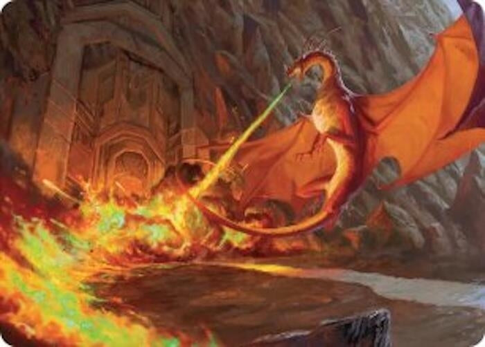 Image for Smaug's Fury Art Card (18) (Art Series: The Hobbit) (ASHOB) - Magic: The Gathering