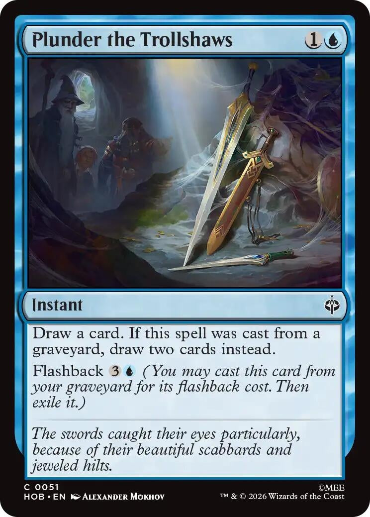 Image for Plunder the Trollshaws (51) (The Hobbit) (HOB) - Magic: The Gathering