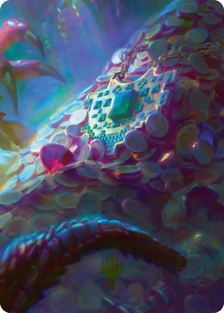 Image for Necklace of Girion Art Card (12/12) (12) (Art Series: The Hobbit) (ASHOB) - Magic: The Gathering