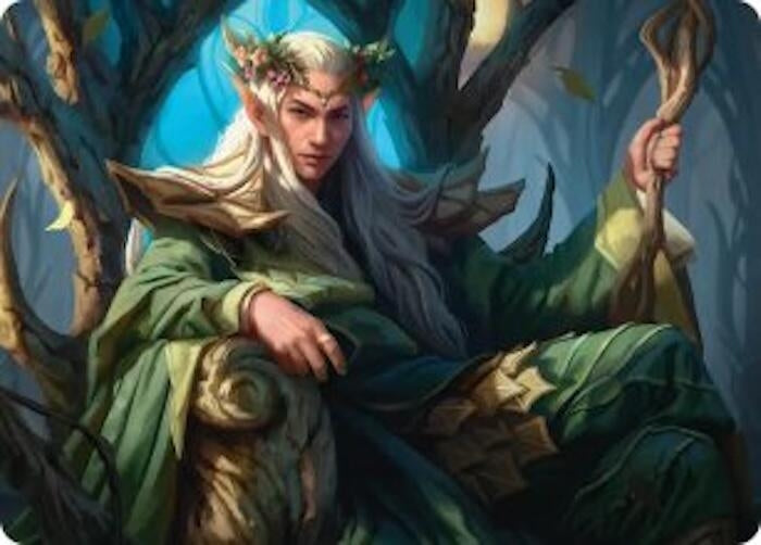Image for Thranduil, the Elvenking Art Card (22) (Art Series: The Hobbit) (ASHOB) - Magic: The Gathering