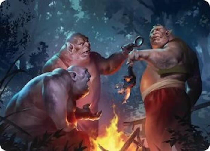 Image for Tom, Bert, and William Art Card (25) (Art Series: The Hobbit) (ASHOB) - Magic: The Gathering