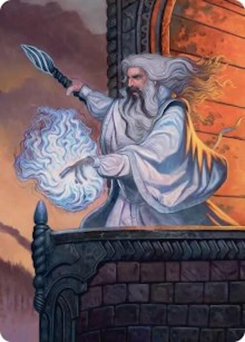Image for Saruman of Many Colors Art Card (35) (Art Series: The Hobbit) (ASHOB) - Magic: The Gathering