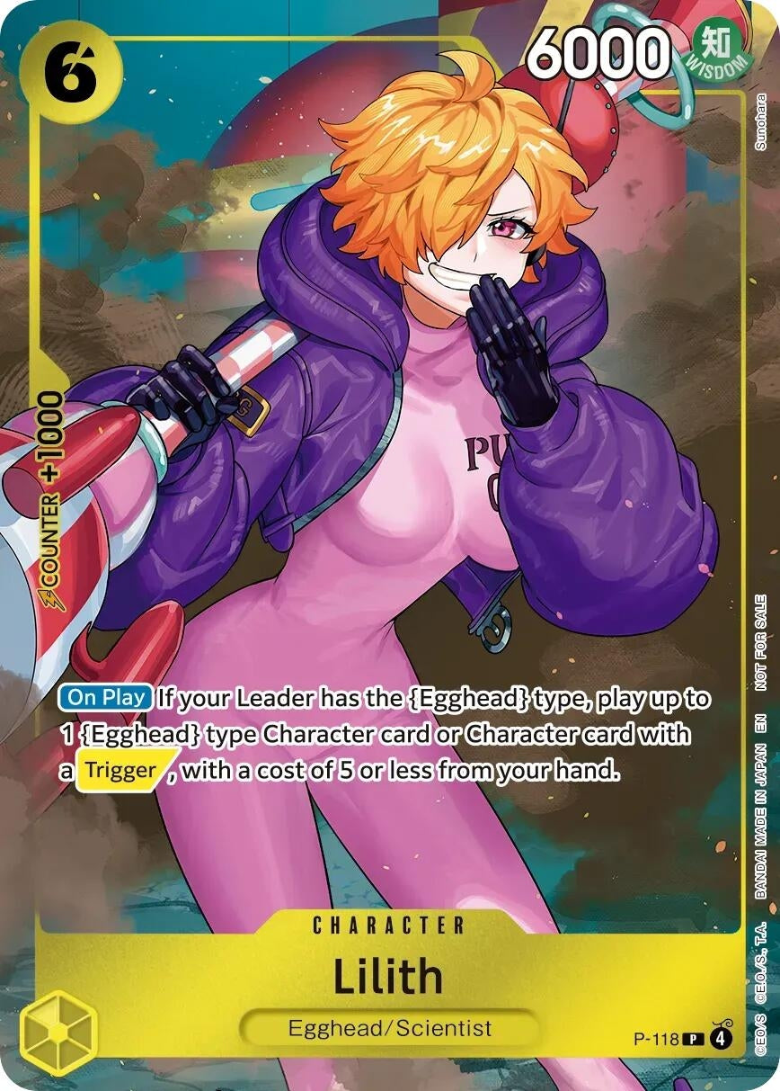 Image for Lilith (Event Pack Vol. 9) (P-118) (One Piece Promotion Cards) (OP-PR) - One Piece Card Game