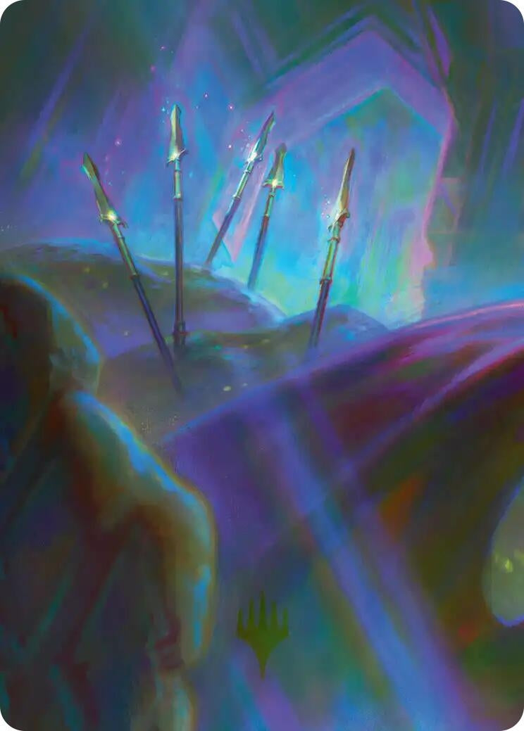 Image for Long-Lost Lances Art Card (7/12) (7) (Art Series: The Hobbit) (ASHOB) - Magic: The Gathering