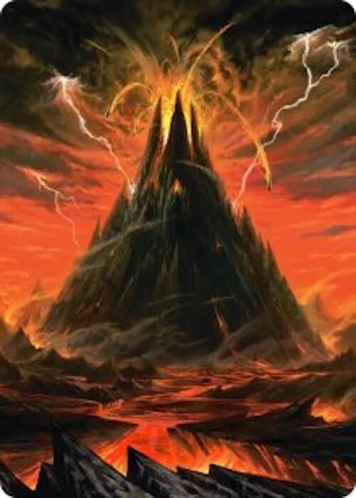 Image for Mount Doom Art Card (39) (Art Series: The Hobbit) (ASHOB) - Magic: The Gathering