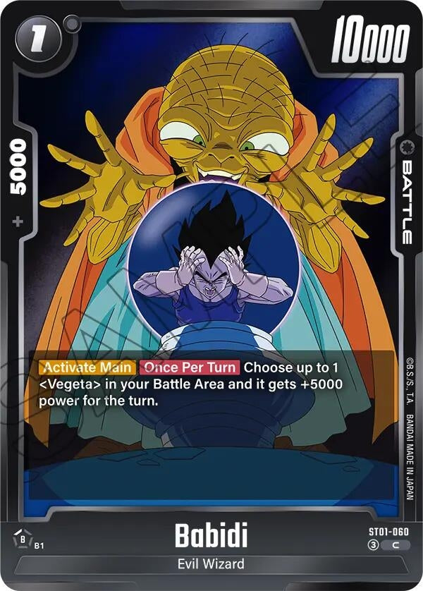 Image for Babidi - ST01-060 (ST01-060) (Story Booster 01) (ST01) - Dragon Ball Super: Fusion World