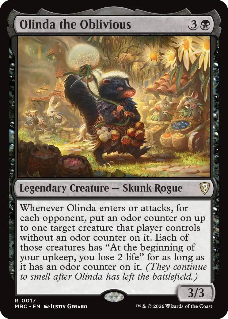 Image for Olinda the Oblivious (17) (Mystery Booster Commander Edition) (MBC) - Magic: The Gathering